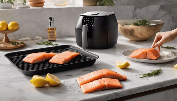 Maîtriser la cuisson du saumon surgelés au air fryer pour un plat savoureux