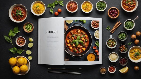 Découvrez des saveurs mondiales: livre sur les cuisines du monde